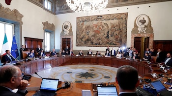 El primer ministro italiano Giuseppe