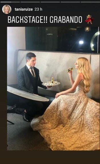 Tania Ruiz dijo estar feliz