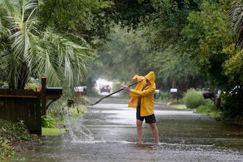 El huracán se desplazaba a