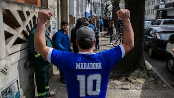 La llegada de Diego renovó la ilusión entre los hinchas de un club que yace último en la tabla de descenso