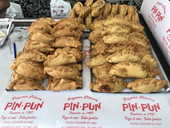 Las empanadas fritas de Pin