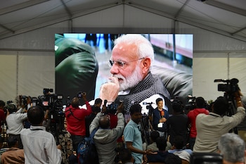 El primer ministro de India