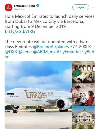 Emirates abrió sus primeras vacantes