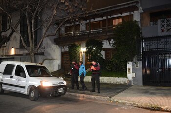 Russo llegó a su casa