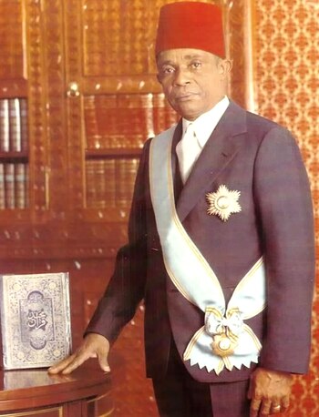 Ahmed Abdallah Abderamane, primer presidente
