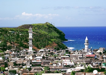 La ciudad de Mutsamudu en