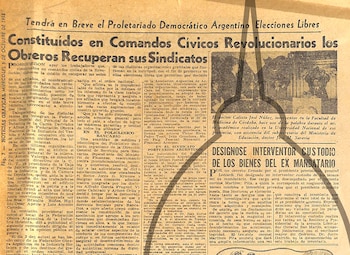 Luego del golpe que derrocó