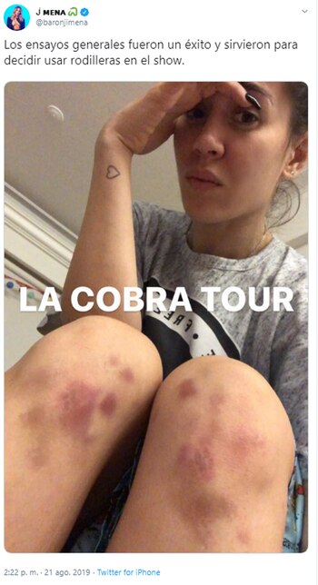 Jimena Barón (Twitter)