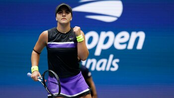 Bianca Andreescu deslumbra al circuito