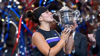 La canadiense Bianca Andreescu venció a