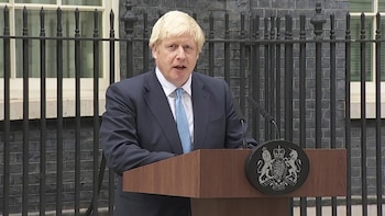 Boris Johnson, primer ministro del Reino Unido