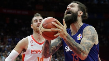 Serbia cayó con España y jugará ante Argentina los cuartos de final del Mundial de China (Foto: REUTERS/Jason Lee)
