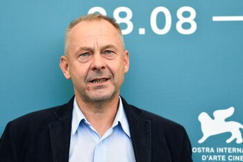 El director checo Vaclav Marhoul durante el Festival Internacional de Cine de Venecia (AFP)