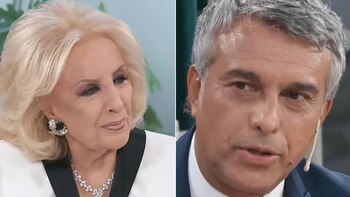 Mirtha Legrand y Mario Massaccesi
