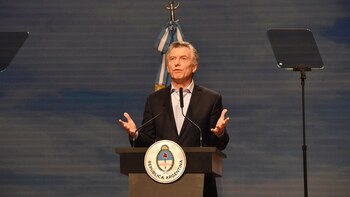El presidente Mauricio Macri (Franco