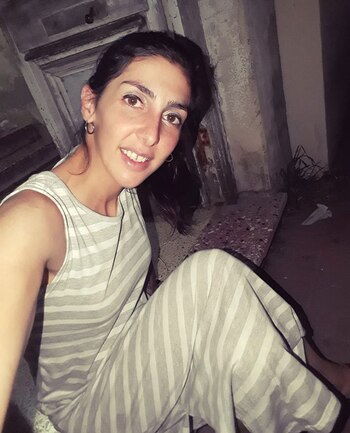 Agustina quedó viuda a los