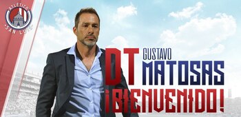 El San Luis tardó apenas cinco días en fichar a Matosas (Foto: Twitter @AtletideSanLuis)