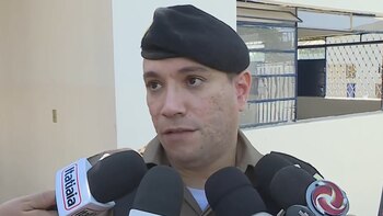 Teniente Tiago Nasser dio detalles de lo ocurrido en la residencia de Juan Cazares