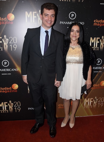 Ariel Tarico y su esposa