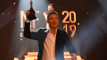Adrián Suar, ganador del Martín Fierro de Cable de Oro por “El Host”