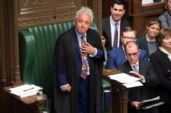 John Bercow, presidente de la