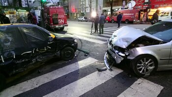 El choque ocurrió en Balvanera