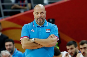 Sasha Djordjevic, el entrenador de Serbia