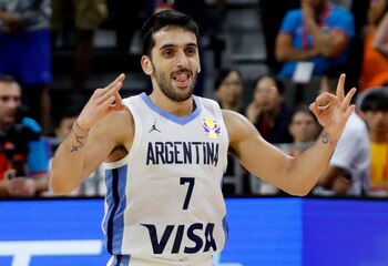 Facundo Campazzo, la principal figura de Argentina