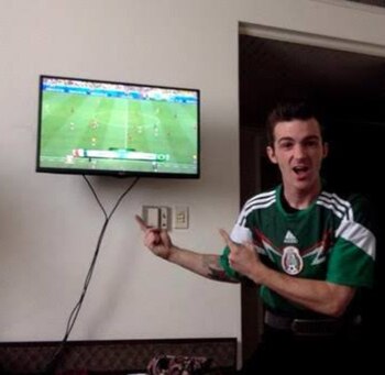 En el mundial el cantante