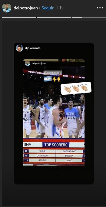 La cargada de Juan Martín