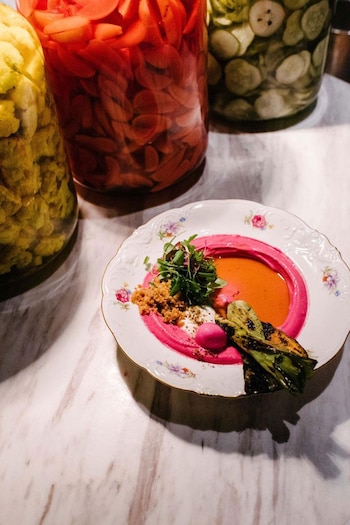 Algunos de los platos que