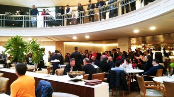 Protesta en el Patio Bullrich