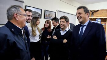 Axel Kicillof y Sergio Massa