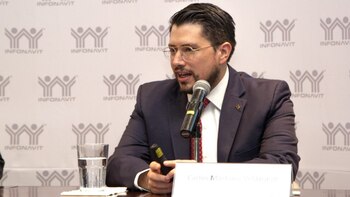 Carlos Martínez, director del Infonavit,
