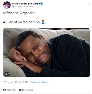 Muchos aficionados recordaron el 7-0