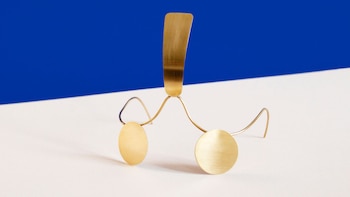 La joya de metal que