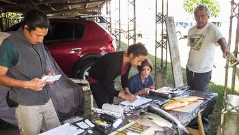 Los investigadores detectaron rastros de