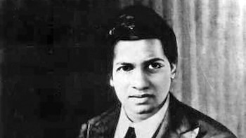 El indio Srinivasa Aiyangar Ramanujan