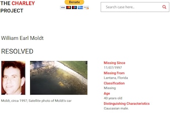 William Moldt desapareció el 07