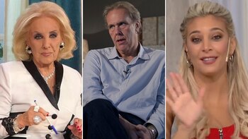 Mirtha Legrand, Gonzalo Bonadeo y Sol Pérez