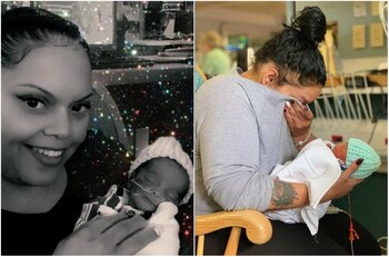 La bebé se encuentra en