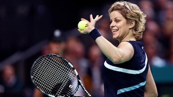 Kim Clijsters, de 36 años,