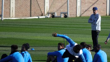 El entrenador de Boca planifica