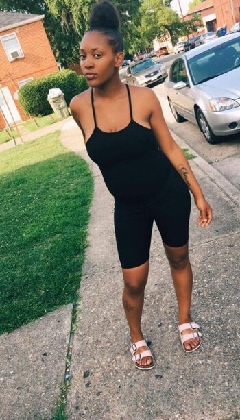 Iyanna Alston se asustó cuando