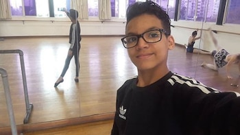 Thiago en sus clases de