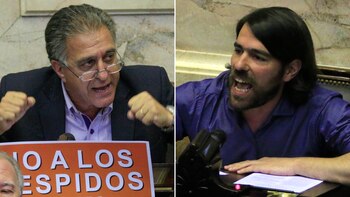 Néstor Pitrola y Nicolás del