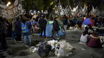 Acampe en 9 de Julio