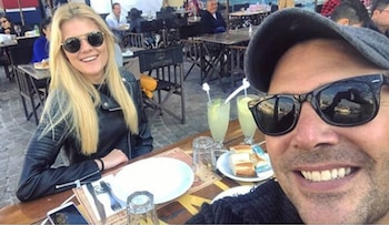 Matías Alé y Caterina Pugin