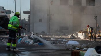 La semana pasada se había juntado también una importante cantidad de residuos
