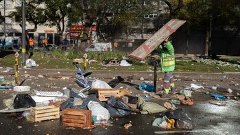 La medida complicó el tránsito en el Centro porteño desde el miércoles a la tarde